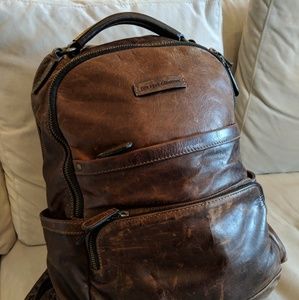 Frye Logan Leather Backpack